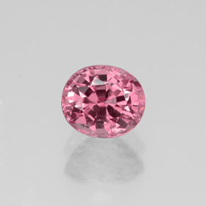 Espinélio rosa natural 0,89ct, corte oval, VS
