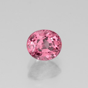 Espinélio rosa natural 0,89ct, corte oval, VS