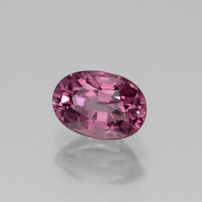 Espinélio rosa natural 0,95ct, corte oval, VS