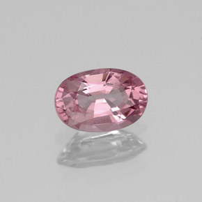 Espinélio rosa natural 0,69ct, corte oval, VVS-VS