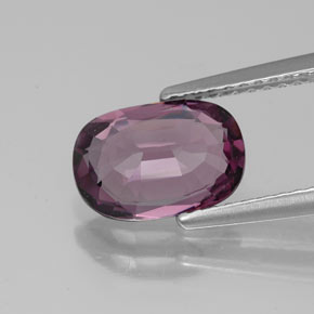 Espinélio violeta natural 2,01ct, almofada cortada, VVS-VS