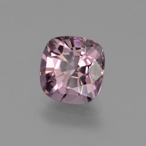 Espinélio roxo natural 1,67ct, almofada cortada, VS