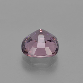 Espinélio roxo natural 1,67ct, almofada cortada, VS