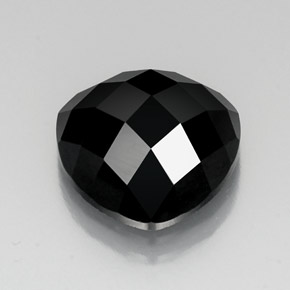 Espinélio preto natural 11,37ct, trillion, opaco