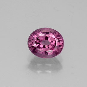 Espinélio rosa natural 1,50ct, corte oval, VS-SI
