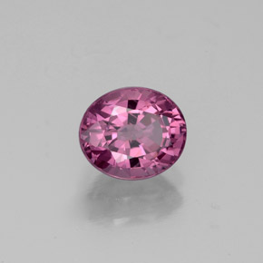 Espinélio rosa natural 1,50ct, corte oval, VS-SI