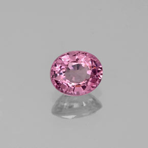 Espinélio rosa natural 0,56ct, corte oval, VVS-VS