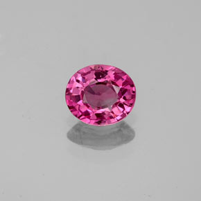 Espinélio violeta natural 0,74ct, corte oval, VS-SI
