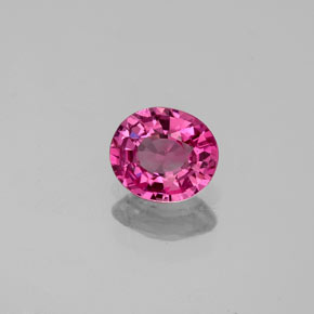 Espinélio violeta natural 0,74ct, corte oval, VS-SI