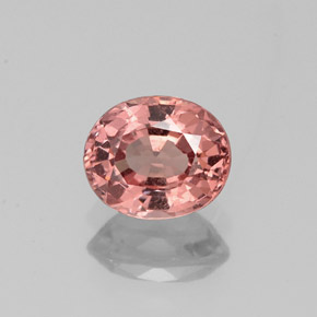 Espinélio rosa natural 0,92ct, corte oval, VS-SI