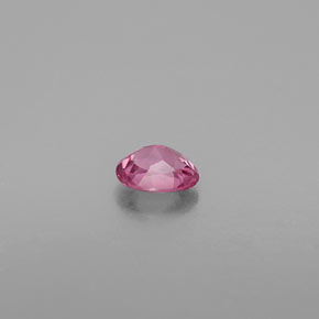 Espinélio rosa natural 0,64ct, corte oval, VVS