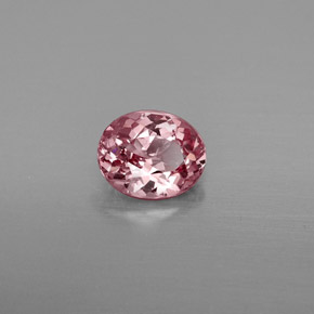 Espinélio rosa natural 1,27ct, corte oval, VS-SI