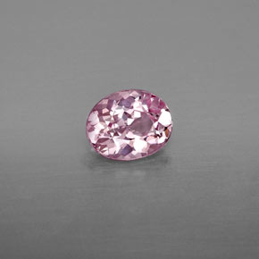 Espinélio rosa natural 1,02ct, corte oval, VS
