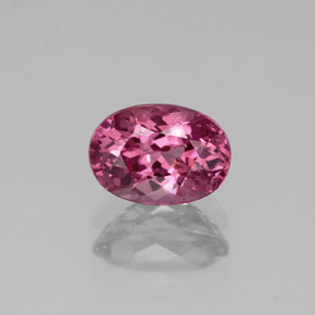 Espinélio rosa natural 1,21ct, corte oval, VS-SI