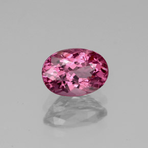 Espinélio rosa natural 1,21ct, corte oval, VS-SI