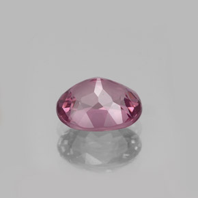 Espinélio rosa natural 1,22ct, corte oval, VS