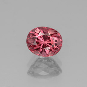 Espinélio rosa natural 1,24ct, corte oval, SI