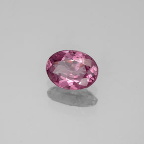 Espinélio rosa natural 0,59ct, corte oval, VVS-VS