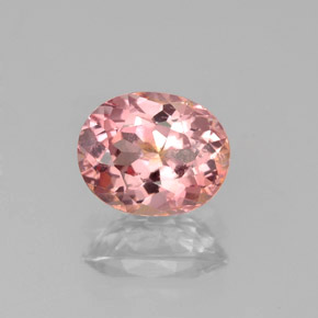 Espinélio rosa natural 1,34ct, corte oval, VS-SI