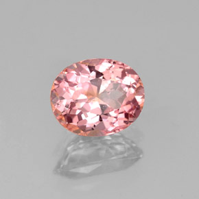 Espinélio rosa natural 1,34ct, corte oval, VS-SI
