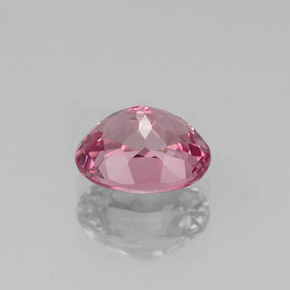 Espinélio rosa natural 1,34ct, corte oval, VS