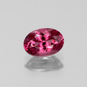 Espinélio rosa natural 0,82ct, corte oval, SI