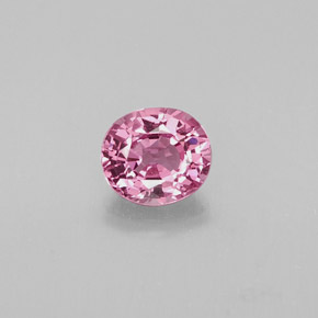 Espinélio rosa natural 0,84ct, corte oval, VVS-VS