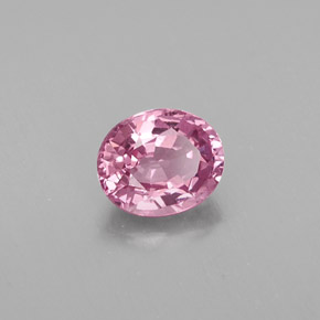 Espinélio rosa natural 0,84ct, corte oval, VS-SI