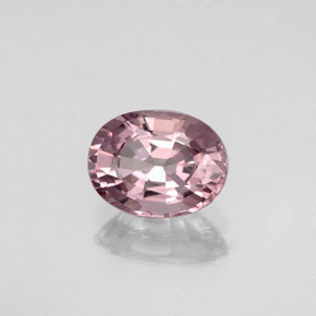 Espinélio rosa natural 1,62ct, corte oval, VVS-VS