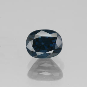 Espinélio azul natural 1,13ct, corte oval, VS