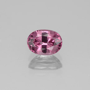 Espinélio roxo natural 1,16ct, corte oval, VS