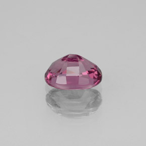 Espinélio roxo natural 1,16ct, corte oval, VS