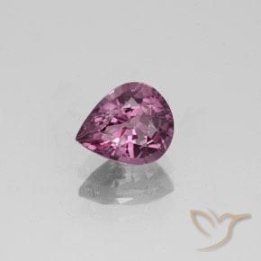 1.09ct Natural Roxo escuro Espinélio, Formato de pêra, VVS