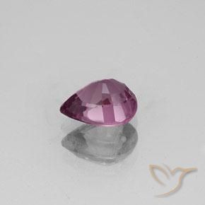 Espinélio Roxo escuro Natural 1.09ct, Formato de pêra, VVS