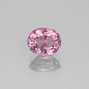 Espinélio violeta natural 1,28ct, corte oval, VVS-VS