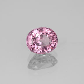 Espinélio violeta natural 1,28ct, corte oval, VVS-VS