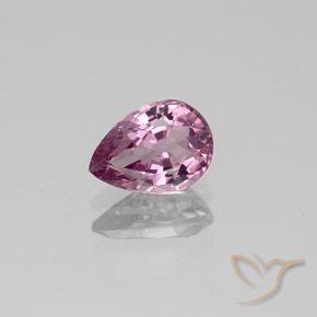 1.06ct Natural Luz roxa Espinélio, Formato de pêra, VVS-VS