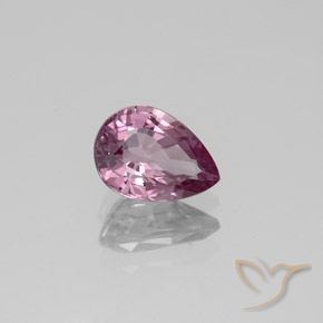 Espinélio Luz roxa Natural 1.06ct, Formato de pêra, VVS-VS