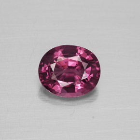 Espinélio rosa natural 1,01ct, corte oval, VVS