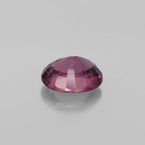 Espinélio rosa natural 1,01ct, corte oval, VVS