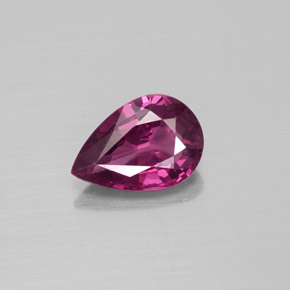Espinélio rosa natural 1,19ct, formato de pêra, VS