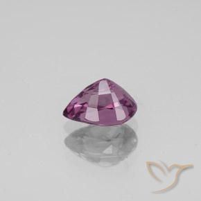 Espinélio Roxo profundo Natural 1.06ct, Formato de pêra, VVS