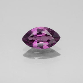 Espinélio violeta natural 1,13ct, marquise, VS