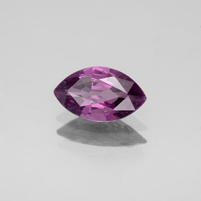 Espinélio violeta natural 1,13ct, marquise, VS