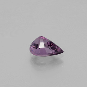 Espinélio roxo natural 1,33ct, formato de pêra, VS