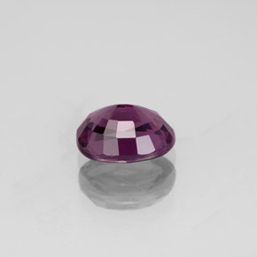 Espinélio roxo natural 1,40ct, corte oval, VS