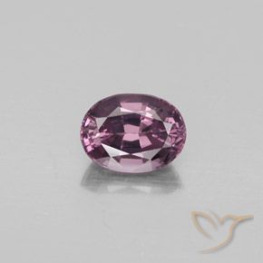 1.00ct Natural Tom Vermelho Framboesa Espinélio, oval, VS
