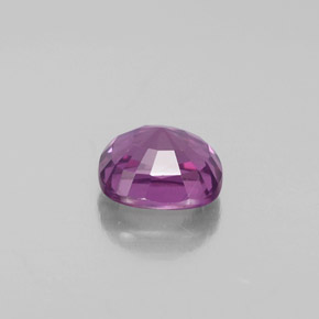 Espinélio rosa natural 1,18ct, almofada cortada, VS