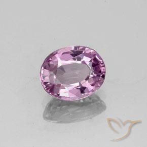 Espinélio Vermelho claro-roxo Natural 1.39ct, oval, VVS-VS