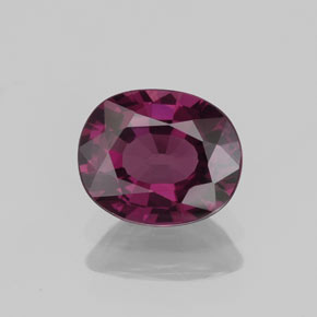 Espinélio rosa natural 1,25ct, corte oval, VVS